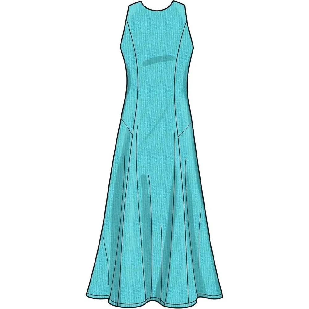 New Look Sewing Pattern 6652 R10531 Dress‎ Fit n Flare Misses Size 10-22
